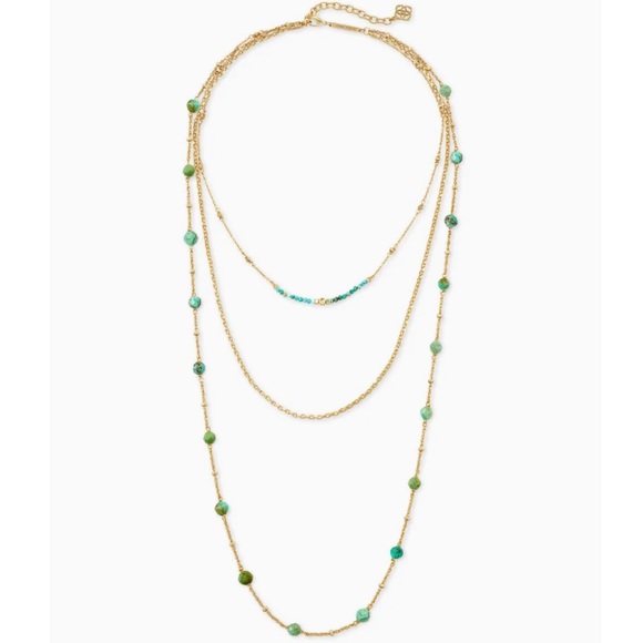 Kendra Scott Jewelry - NEW Kendra Scott Scarlet Gold Multi StrandNecklace